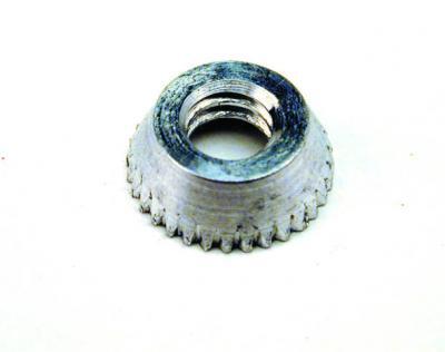 VCN175-4 1/4-20 SERRATED NUT ALUMINUM