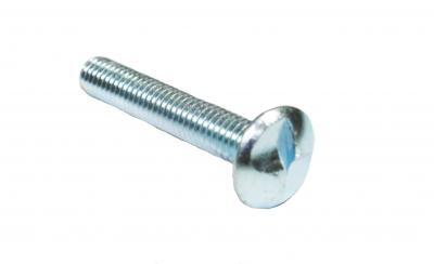 VCB148-4-48 1/4-20 X 3 ONE WAY ROUND HEAD BOLT STEEL ZINC