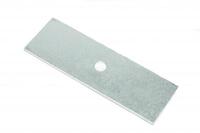 1 1/2 X 4 3/4 SIGN STIFFENER PLATE STEEL GALVANIZE