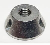 5/16-18 TRI GROOVE NUT ZINC DIECAST